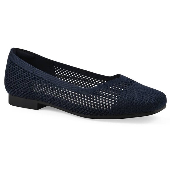 Cliffs by White Mountain Women's Beslee Square Toe Ballet Flats - Picture 1 of 4